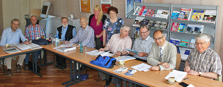 Landesvorstand mit Roland Staude