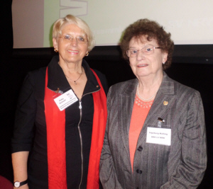 Gaby Schnell und Ingeborg Klling