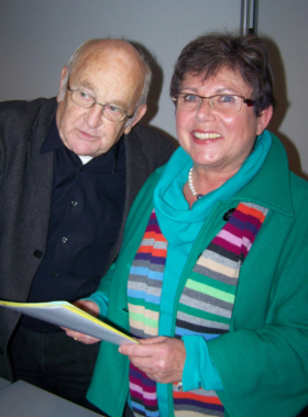 Hans Burggraf mit Gertrud Schäffler-Kroner